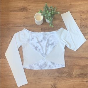 Buffbunny Marble Cassandra Crop Top